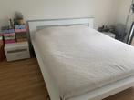 Slaapkamer (volledig) te koop, Ophalen, Gebruikt, Tweepersoons, Sober wit