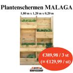 Nieuwe houten tuinschermen in diverse designs, Jardin & Terrasse, Écrans de jardin, 150 à 200 cm, Bois, 150 à 200 cm, Enlèvement ou Envoi