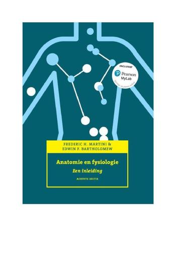 Boek Anatomie en fysiologie beschikbaar voor biedingen