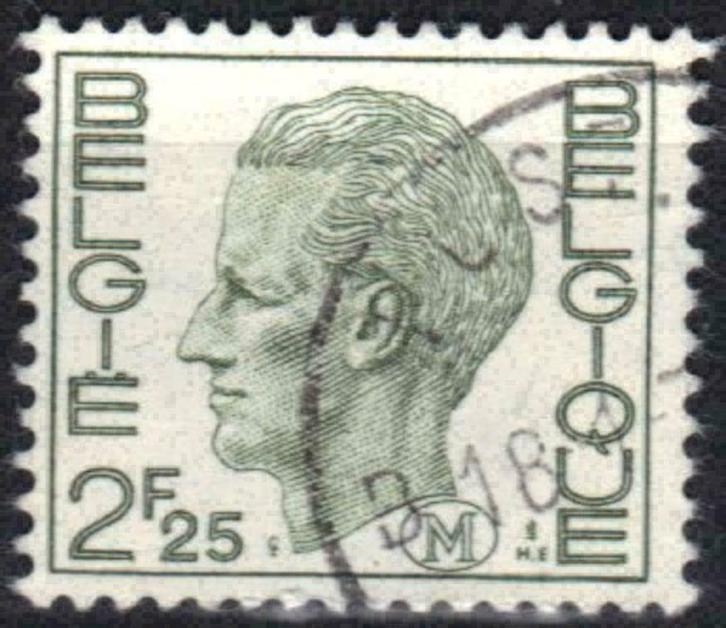 Belgie 1971-1972 - Yvert 1581A/OBP 1642 - Boudewijn (ST), Postzegels en Munten, Postzegels | Europa | België, Koninklijk huis