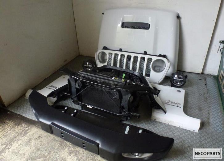 JEEP WRANGLER GLADIATOR COMPLEET VOORKOP BUMPERS KOPLAMP O.A, Auto-onderdelen, Carrosserie, Achterklep, Jeep, Achter, Gebruikt