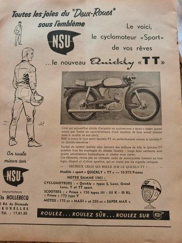 NSU quickly TT  beschikbaar voor biedingen
