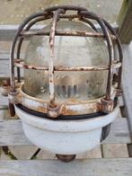 Ancienne lampe de bateau ou lampe de gare, Antiquités & Art, Enlèvement ou Envoi