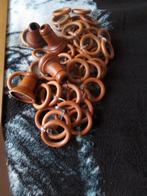 Tringle à rideaux en bois, Maison & Meubles, Ameublement | Rideaux & Stores à lamelles, Enlèvement, Comme neuf, Brun, 200 cm ou plus