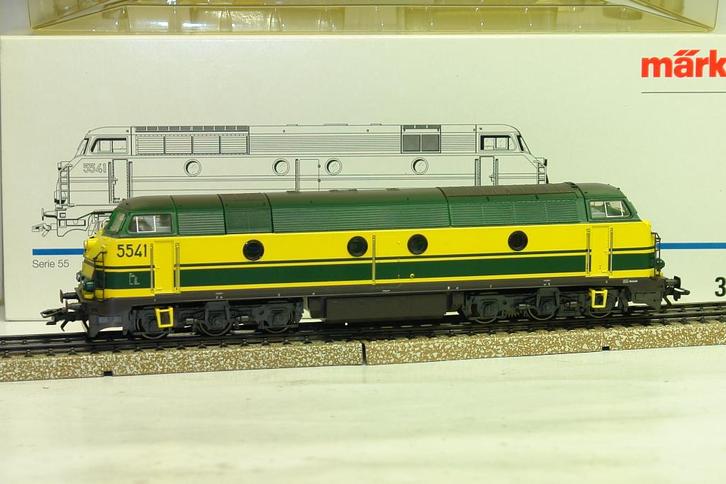 MARKLIN 3466 SNCB NMBS 5541 KINKEMPOIS DIGITAL DELTA, Hobby en Vrije tijd, Modeltreinen | H0, Zo goed als nieuw, Locomotief, Wisselstroom