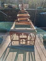 Ancienne cage volière en bois et métal, Enlèvement ou Envoi, Bois, Volière