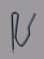 100 METALEN INSTEEKHAKEN GORDIJN, Ophalen, Nieuw