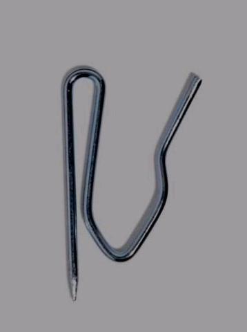 100 METALEN INSTEEKHAKEN GORDIJN  beschikbaar voor biedingen