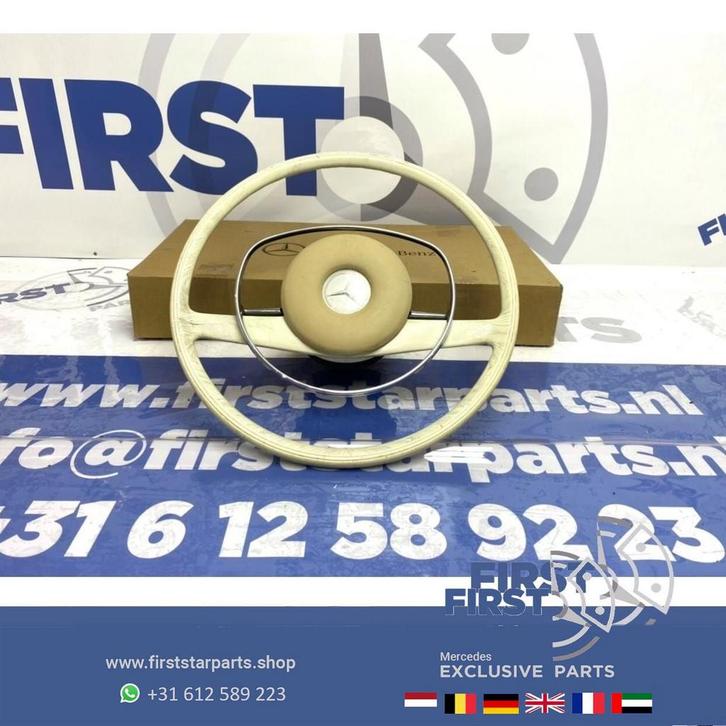 A1154640301 W114 W115 origineel Mercedes STUUR IVOOR WIT 196, Auto-onderdelen, Besturing, Mercedes-Benz, Gebruikt, Ophalen of Verzenden