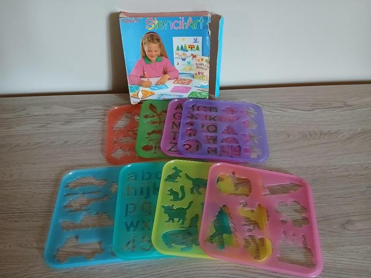 Teken vormpjes (kinderen), Hobby en Vrije tijd, Knutselen, Zo goed als nieuw, Ophalen of Verzenden