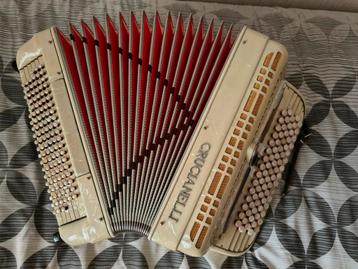 Accordeon Crucianelli, Musique & Instruments, Enlèvement, Utilisé, Accordéon à boutons