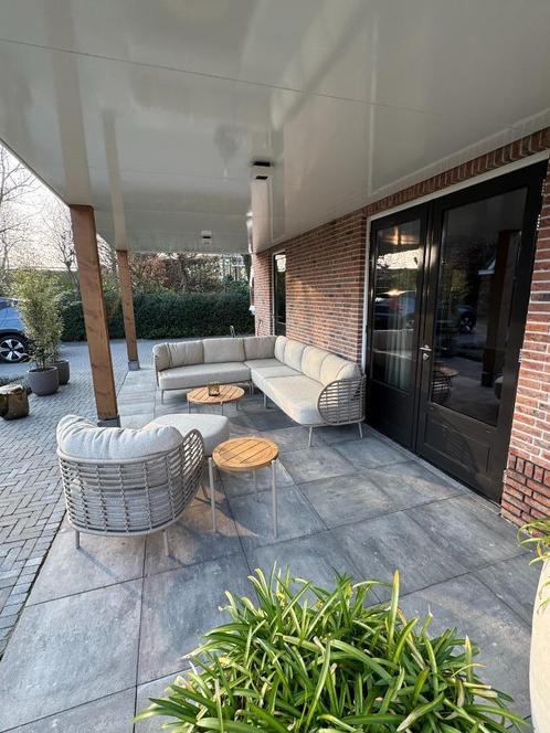 Fabrice lounge set 4 seasons outdoor kleur Latte Special, Tuin en Terras, Tuinsets en Loungesets, Nieuw, Loungeset, Overige materialen