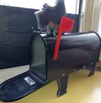 MAILBOX/BRIEVENBUS DECORATI/SCOTTISH TERRIER/METAL+HOUT, Tuin en Terras, Brievenbussen, Ophalen of Verzenden, Zo goed als nieuw