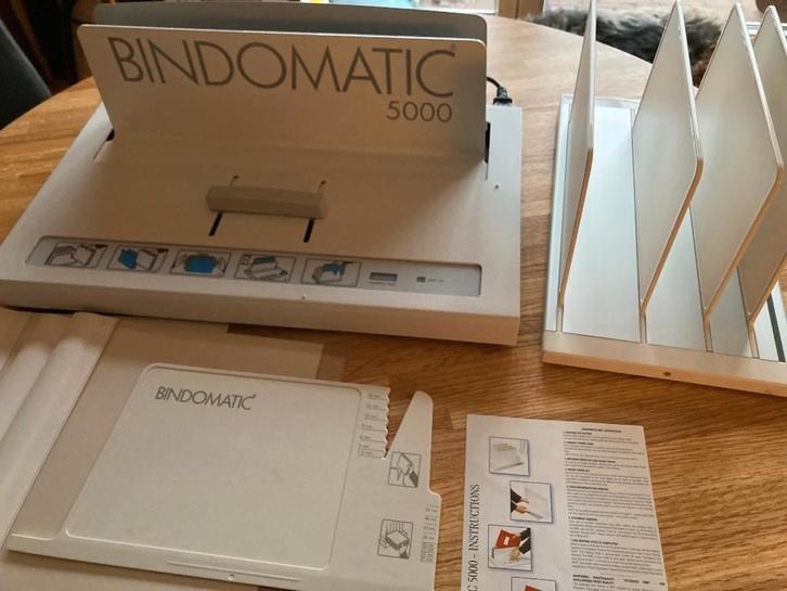 Bindomatic 5000 - reliure thermique pour documents, Collections, Appareils électroniques, Autres types, Enlèvement ou Envoi