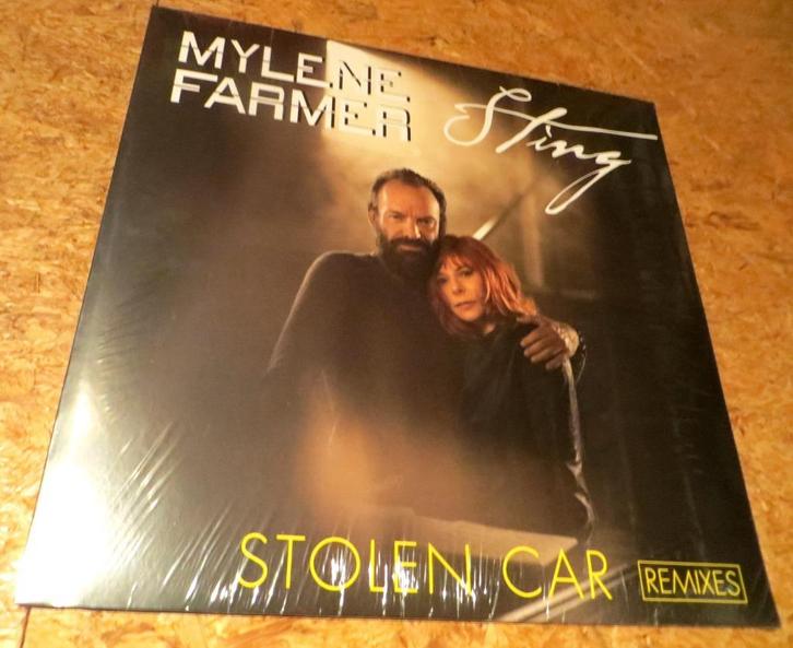 MYLENE FARMER & STING - 12" MAXI VINYL - STOLEN CAR REMIXES, Cd's en Dvd's, Vinyl | Pop, Nieuw in verpakking, 2000 tot heden, 12 inch