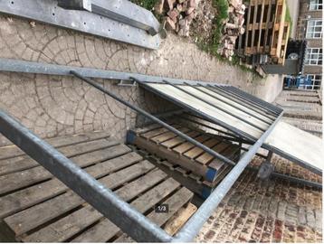 grand châssis en acier galvanisé pour abri de voiture,, Enlèvement, Carport