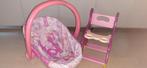 Baby born maxi cosie en schommelstoel alles 20€, Kinderen en Baby's, Ophalen of Verzenden, Zo goed als nieuw