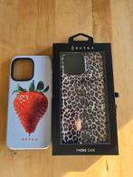 Hoesjes burga iPhone 15 pro max met zwarte rubber ., Ophalen of Verzenden