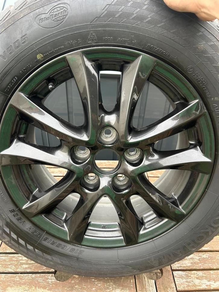 Origneel mazda velgen, Auto-onderdelen, Banden en Velgen, Band(en), 17 inch, Personenwagen, Ophalen