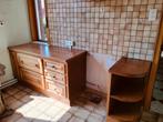 Keuken, Huis en Inrichting, Keuken | Complete keukens, Ophalen, Gebruikt, Bruin, Dubbelwandige keuken