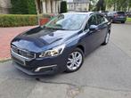 Peugeot 508 1.6 HDI - leer - leer - dak - GPS - camera - zon, Auto's, Voorwielaandrijving, 4 deurs, Parkeersensor, 4 cilinders