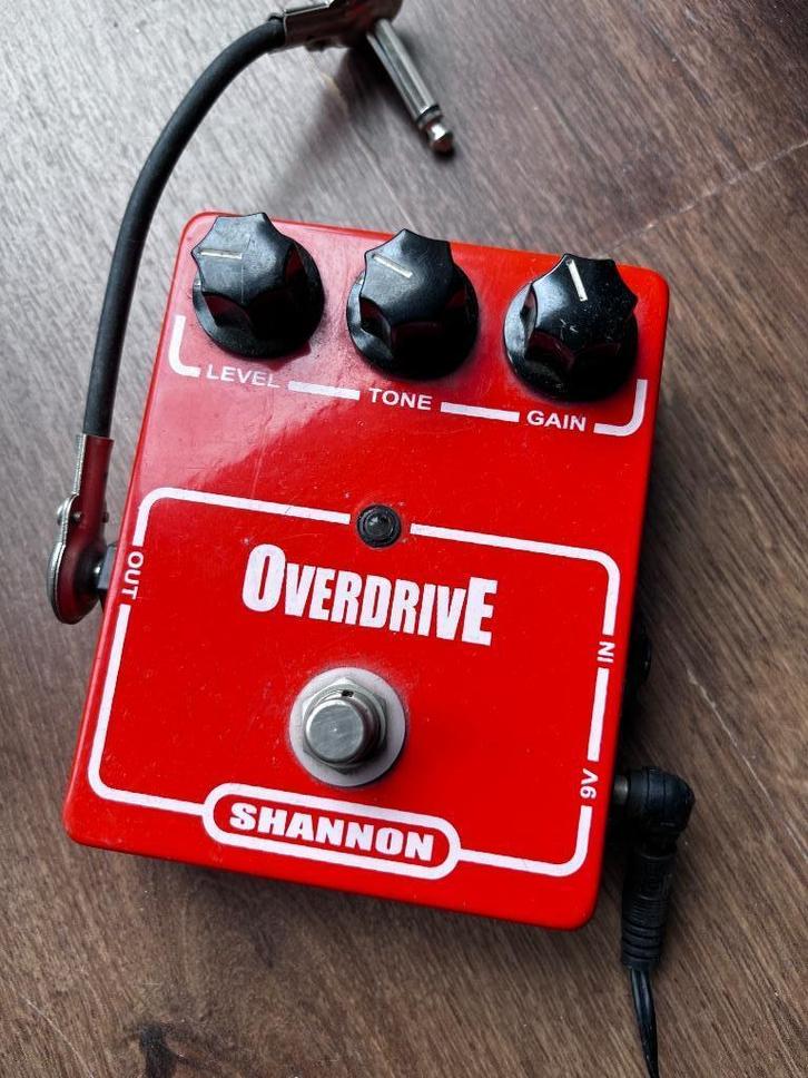 Shannon Overdrive (Custom made in the USA), Muziek en Instrumenten, Effecten, Zo goed als nieuw, Distortion, Overdrive of Fuzz