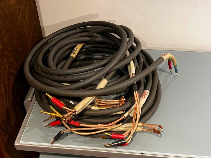 Câble haut-parleur Monster Cable – M Series, Musique & Instruments, Câbles & Prises, Comme neuf, Enlèvement ou Envoi