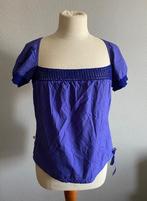 Paars topje Sessùn maat M, Kleding | Dames, Maat 38/40 (M), Paars, Zo goed als nieuw, Korte mouw