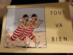 Rare carte postale tintin pour touring assistance 1992, Enlèvement, Tintin