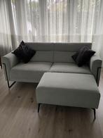 Henders & Hazel Xooon bank en footstool kleur mint, Huis en Inrichting, Ophalen, Zo goed als nieuw, Stof, Modern