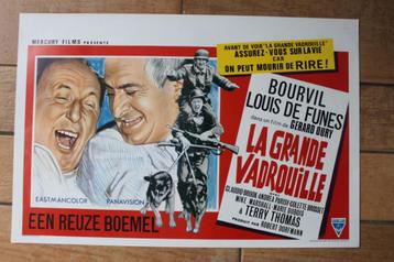filmaffiche Louis De Funes La grande vadrouille filmposter beschikbaar voor biedingen