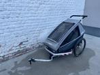 Croozer kid keeke kids for 1, Fietsen en Brommers, Ophalen, Gebruikt, Opvouwbaar, Kinderkar