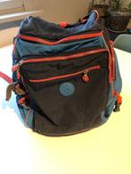 Boekentas kipling, Handtassen en Accessoires, Tassen | Schooltassen, Ophalen, Gebruikt, Blauw, 40 tot 50 cm