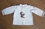SERGENT MAJOR - T-shirt blanc, ours et lapin - T.6 mois/67cm, Kinderen en Baby's, Babykleding | Maat 68, Gebruikt, Jongetje of Meisje