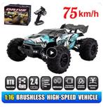 Brushless 4x4 WD RC Moster Truck. Top Speed 75 km/h. R.T.R., Hobby en Vrije tijd, Ophalen of Verzenden, Nieuw, Elektro, RTR (Ready to Run)