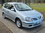 Nissan Almera Tino 1.8 Benzine - met slechts: 33.274km's, Auto's, Monovolume, Zwart, Leder, Bedrijf