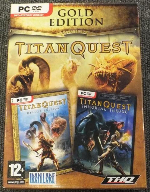PC Game - Titan Quest Gold Edition, Consoles de jeu & Jeux vidéo, Jeux | PC, Comme neuf, Jeu de rôle (Role Playing Game), 1 joueur