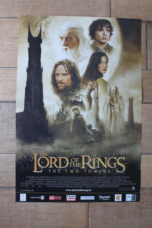 filmaffiche The Lord Of The Rings 2 2002 filmposter, Collections, Posters & Affiches, Comme neuf, Cinéma et TV, A1 jusqu'à A3