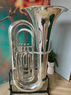 Prachtige Yamaha YBB-321s Bb bas tuba, Musique & Instruments, Comme neuf, Autres types, Avec valise ou sac, Enlèvement