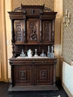 Mooie antieke vitrinekast, Antiek en Kunst, Antiek | Meubels | Kasten, Ophalen