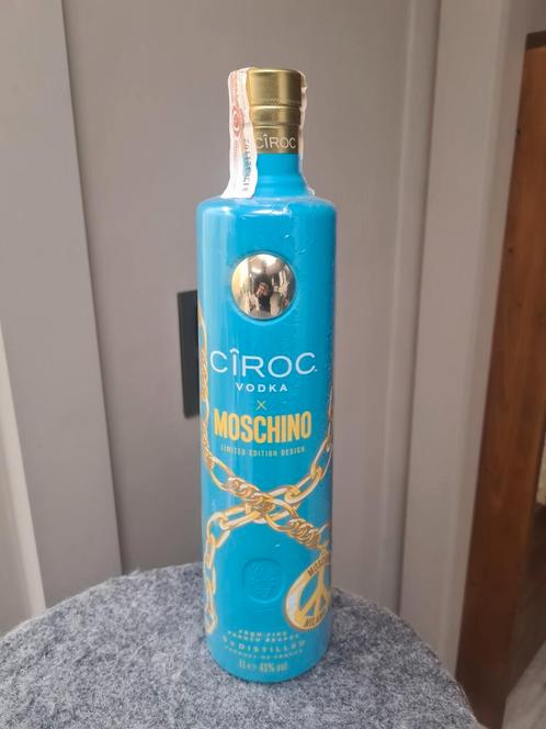 Ciroc vodka Moschino 1liter, Verzamelen, Wijnen, Nieuw, Ophalen of Verzenden