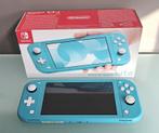 Nintendo Switch Lite Turkoois 35 Gb, Games en Spelcomputers, Spelcomputers | Nintendo Switch, Verzenden, Gebruikt, Met 2 controllers