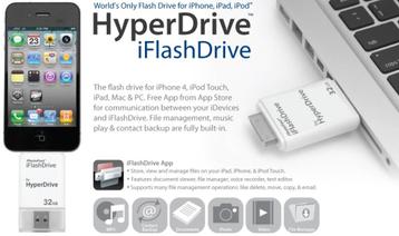 Apple Hyperdrive iflashdrive 16gb 30 pins (nieuw )    beschikbaar voor biedingen