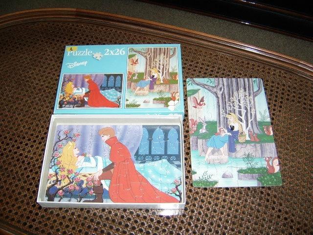 6 kinder puzzels 26 tot 49 stukjes, Kinderen en Baby's, Speelgoed | Kinderpuzzels, Gebruikt, 2 tot 4 jaar, 10 tot 50 stukjes, Ophalen of Verzenden