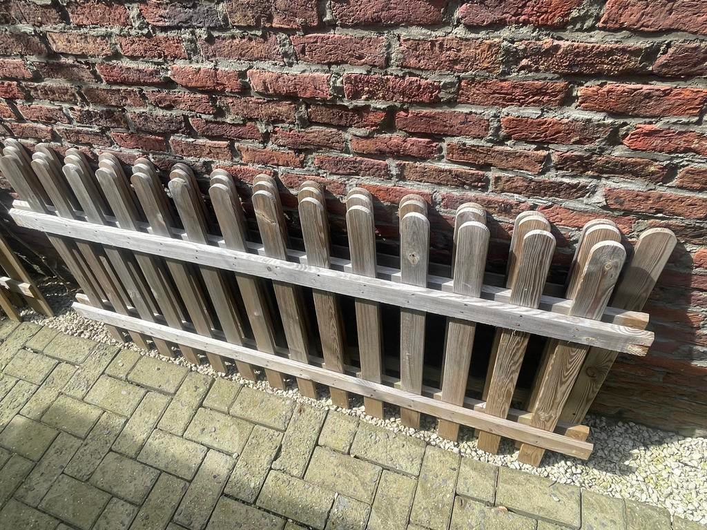 Houten tuinhekken, Tuin en Terras, Ophalen, Gebruikt, Hout, Tuinhek