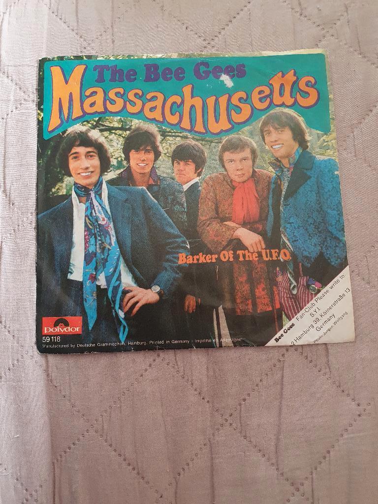 S - The Bee Gees – Massachusetts - 1967, Cd's en Dvd's, Vinyl Singles, 7 inch, Single, Ophalen of Verzenden, Zo goed als nieuw