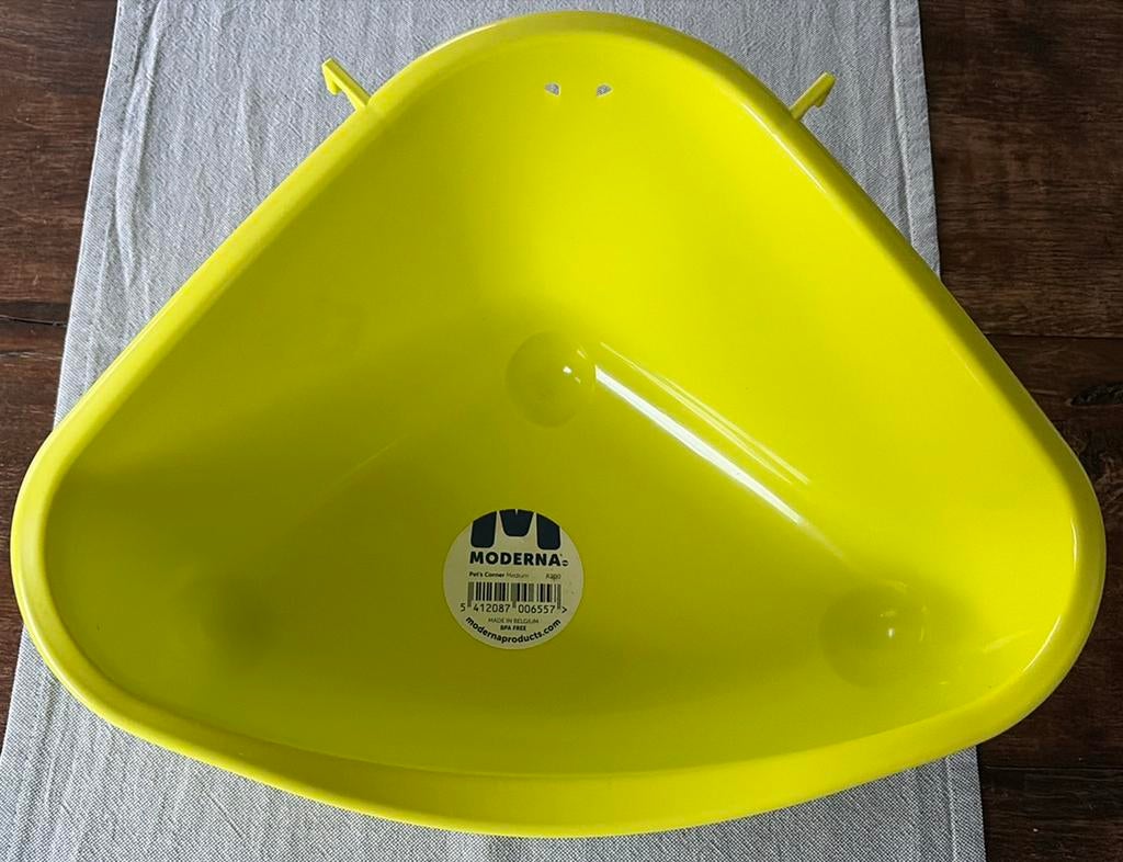 Hoektoilet voor konijn of cavia, Ophalen, Nieuw, Knaagmateriaal