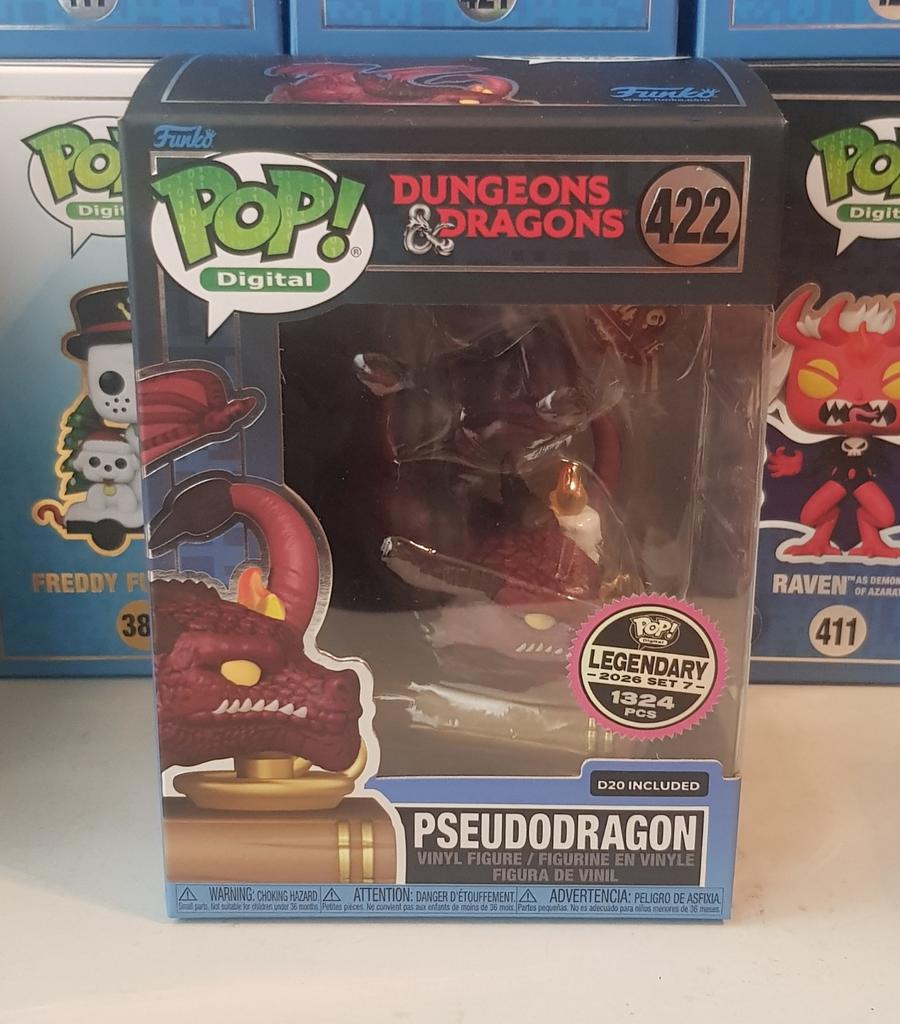 Funko Nft digital series D&D Pseudodragon, Ophalen of Verzenden