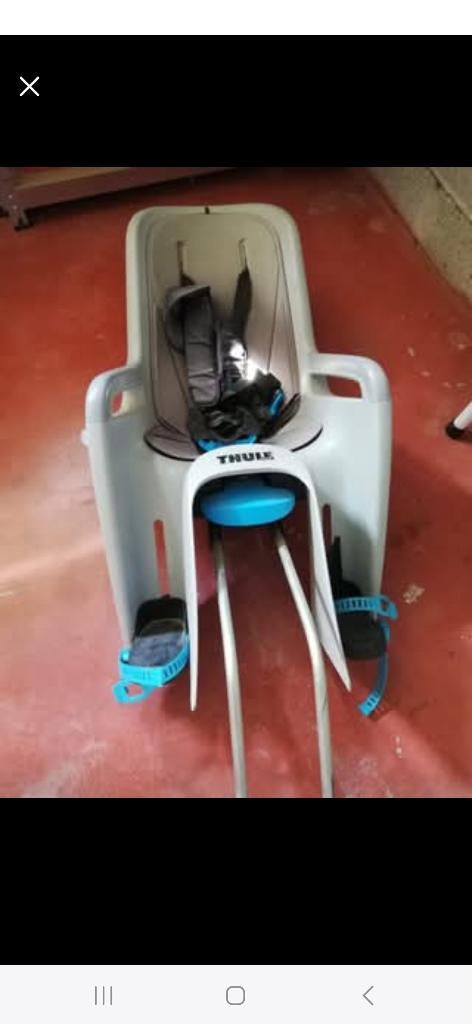 Fietsstoel, Fietsen en Brommers, Achterzitje, Thule, Ophalen, 15 t/m 25 kg