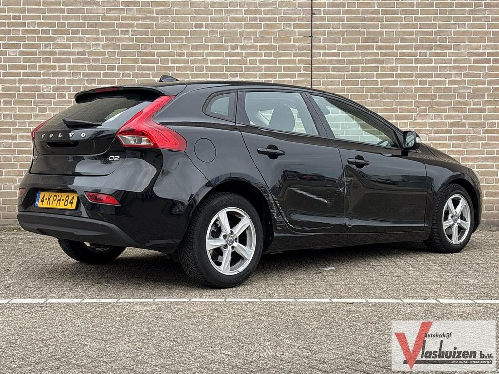 Volvo V40 1.6 D2 Momentum | Climate | Cruise | Navi | PDC |, Auto's, Volvo, Zwart, Start-stop-systeem, V40, 94 g/km
